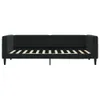 vidaXL Tagesbett Ausziehbar Schwarz 100x200 cm Samt Produktbild-Vorschau 10