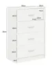 Design Sideboard WL5.864 Weiß Hochglanz 60x90x30 cm Produktbild-Vorschau 4
