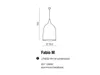 Pendelleuchte Fabio M Weiß, Durchmesser 18,5 cm, E27 Produktbild-Vorschau 7