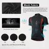 Herren Atmungsaktiv Radfahren Radtrikot Fahrradtrikot MTB Produktbild-Vorschau 5