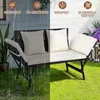 Izrielar Gartenbank Lounge Sessel Outdoor Loungemöbel Produktbild-Vorschau 4