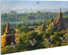 Wallario Schlüsselbrett aus Glas, Motiv: Tempel in der Produktbild-Vorschau 1
