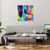 Bilder auf glas - Abstraktion Design Grafik - 60x60cm - Produktbild-Vorschau 6