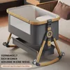 OYAJIA  Beistellbett 3 in 1 Beistellbett Stubenwagen Produktbild-Vorschau 5