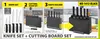 Maestro MR-1412-BLACK Messerset mit Block + Produktbild-Vorschau 3