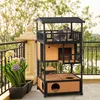 Katzenhaus Katzenhütte Outdoor Katzenhaus, wetterbest?ndig, Produktbild-Vorschau 2
