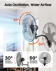 VEVOR Ventilatore da parete industriale da 65 W, 57 cm, 6 Anteprima dell’immagine prodotto 3