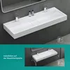 Mai & Mai Waschbecken Aufsatzwaschbecken matt weiß Produktbild-Vorschau 4
