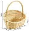 Kobolo Geschenkkorb 35x30x12/34 cm aus geflochtener Weide Produktbild-Vorschau 2