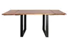 KAWOLA Esstisch LORE 140x90cm Akazie massiv nussbaumfarben Produktbild-Vorschau 4