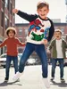 Sweatshirt Avengers Bunt 110 cm Produktbild-Vorschau 4