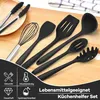 Homikit set di utensili da cucina 7 pezzi in silicone Anteprima dell’immagine prodotto 3