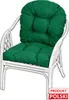 AMPO Cuscino imbottito per sedia in rattan, sedia Bahamas, Anteprima dell’immagine prodotto 3