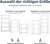 Amazon Basics Schmaler Aufbewahrungsschrank mit 3 Produktbild-Vorschau 4