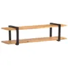 TV-Schrank 160x40x40 cm Akazie Massivholz Produktbild-Vorschau 1