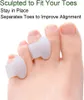 Zehentrenner, Gel-Zehenspreizer, Kleine Bunion korrektur Produktbild-Vorschau 4