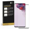 A product box and a screen protector for a smartphone. Produktbild-Vorschau