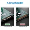 Qost – Festplattengehäuse – 2,5 Zoll – 9,5 mm / 7 mm – 6 Produktbild-Vorschau 5