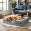 FEANDREA Orthopädisches Hundebett XXL, abnehmbarer Bezug, Produktbild-Vorschau 1