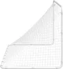 Bramka do piłki nożnej biała 122x81x81 cm stalowa Podgląd zdjęcia produktu 5