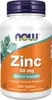 Zink 50 mg Zinkglukonat 250 Tabletten NOW FOODS Produktbild-Vorschau 2