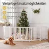 COSTWAY Afsluitrooster voor honden, 60 cm hoog, houten Productafbeelding-voorbeeld 5