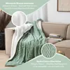 Coperta Blumtal 230x270 cm con lavorazione a maglia - Anteprima dell’immagine prodotto 5