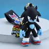 Kinder-Schlüsselanhänger Sonic Shadow mit Schlaufe und Produktbild-Vorschau 3