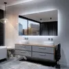 Koupelnové Zrcadlo LED - Dubai - 120 cm, 80 cm Náhled obrázku produktu 4