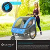 KESSER® Kinderanhänger Fahrradanhänger Sport-RX 2 in 1 Produktbild-Vorschau 6