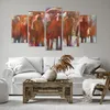 Bild auf Leinwand - Leinwandbild - 5 Teile - Regenschirme Produktbild-Vorschau 6