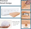 Großes ergonomisches Keilkissen Kopfteilkissen aus Cord, Produktbild-Vorschau 2