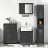 SoBuy Meuble sous lavabo Meuble de salle de bain avec Voir les images du produit 7