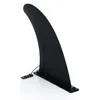 A black paddleboard fin is shown against a white background. Náhľad obrázku produktu
