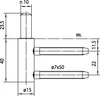 SIMONSWERK Rahmenteil V 3400 WF STA vern.f.2-tlg.Holzzargen Produktbild-Vorschau 2