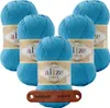 5 x ALIZE Diva 245 Sochi Blue mit Label Produktbild-Vorschau 1