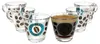 6er Set Cremona Glas-Espressotasse m. Henkel 60ml blau Produktbild-Vorschau 2
