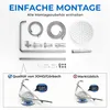 JOHO Regendusche Duschsystem Edelstahl Duschset ohne Produktbild-Vorschau 7