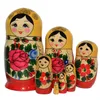 Matroschka Puppen russische  Babuschka Matrjoschka gelbes Produktbild-Vorschau 1