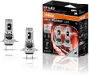 A product box and three LED light bulbs for a vehicle. Produktbild-Vorschau