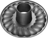 Zenker Black Metallic Springform mit Flach- und Rohrboden, Anteprima dell’immagine prodotto 5