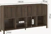 Sideboard 'Lukkodso' mit 4 Türen und 8 Fächern 77 x 145 x Produktbild-Vorschau 4