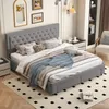 Cama con somier y base de muelles INONEFT, 160 x 200 cm, Vista previa de la imagen del producto 3