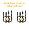 Powerness Solarpanel-Verlängerungskabel mit MC4-Stecker - Produktbild-Vorschau 1