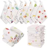 8 Stück Baby Musselin Waschlappen, Weiche Neugeborene Baby Produktbild-Vorschau 1