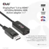 Club3D Adapter DisplayPort 1.4 > HDMI HDR 8K60Hz aktiv Produktbild-Vorschau 3