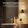 2er-Set Stecknachtlicht Zylinder Schwarz Kupfer LED 3000K Produktbild-Vorschau 2
