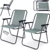 Vilde | Campingstuhl - Klappstuhl Set - 2 Stück - Grau - Produktbild-Vorschau 9