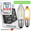 10x LED Filament 23V/0,2W E10 Ersatz-Lämpchen statt 3W für Produktbild-Vorschau 1