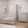 ZEE BAMBI Łóżeczko Dostawne dla Niemowląt 120x60 cm Kaszmir Podgląd zdjęcia produktu 1